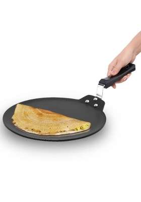 Hawkins Futura Hawkins Dosa Tava Dosa Pan | 30 cm | 11.8 Inch | Induction Compatible | Non-Stick