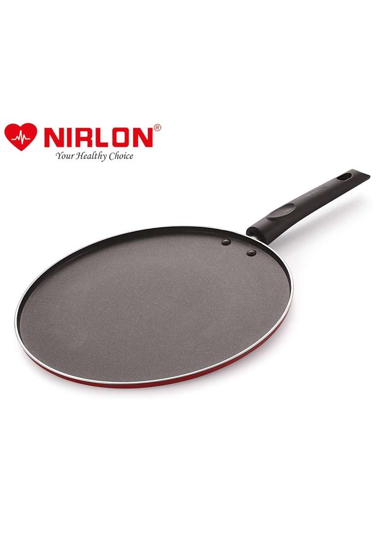 NIRLON Non Stick Dosa Tawa Flat Griddle with Handle | 29 cm | 11.4 Inch - Indya