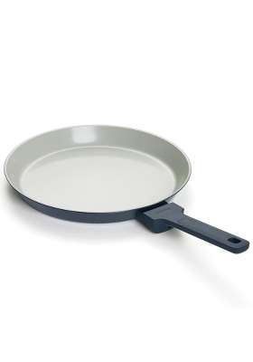 Ember Cookware Arcilla Ceramic Non Stick Tawa Flat Griddle | 28 cm | 11 Inch | Non-Toxic