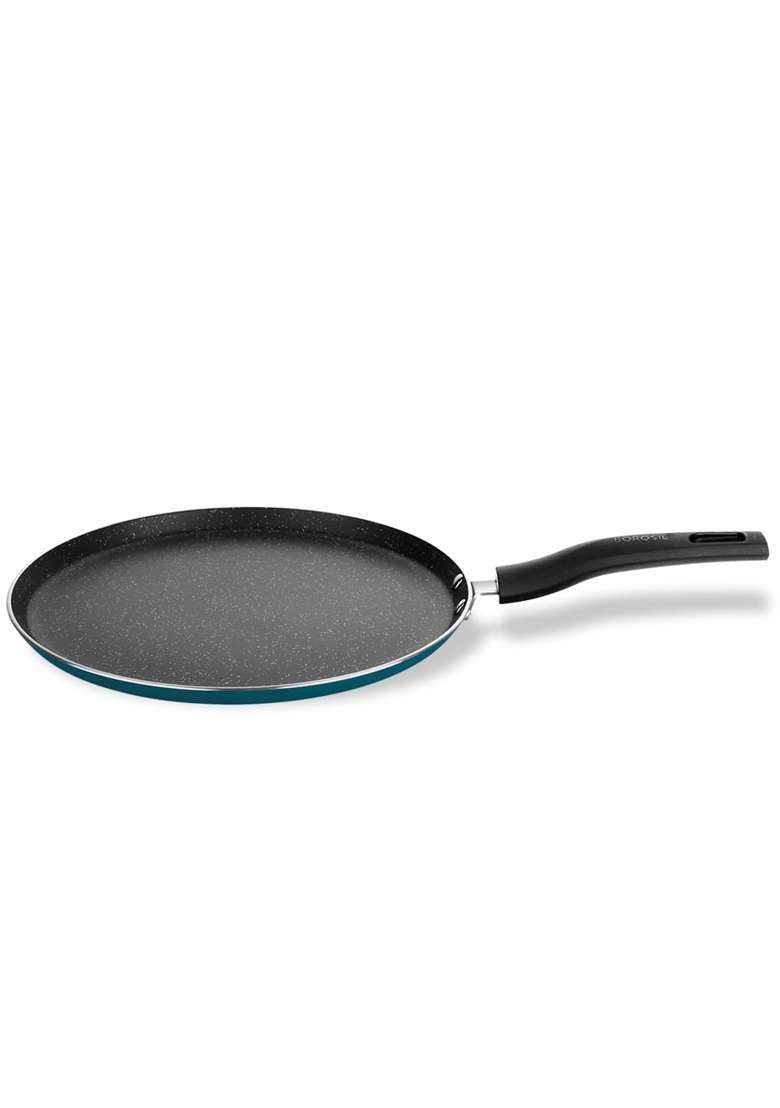 Borosil ProChef Non-Stick Aluminum Flat Tawa Flat Griddle | 25 cm | 9.8 Inch | Dishwasher Safe | PFOA Free - Indya