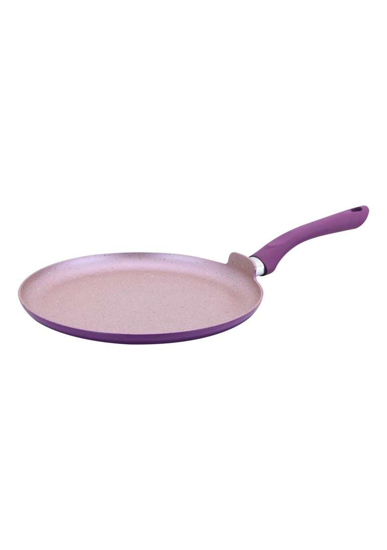 Wonderchef Royal Velvet Non-Stick Dosa Tawa Dosa Pan for Kitchen | 28 cm | 11 Inch | Induction Compatible | PFOA Free | Non-Toxic - Indya
