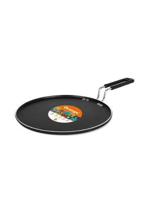 Orange Aluminium Non-Stick Smart Dosa Tawa Dosa Pan Flat Tawa Paratha Uttapam Tawa | 29.5 cm | 11.6 Inch