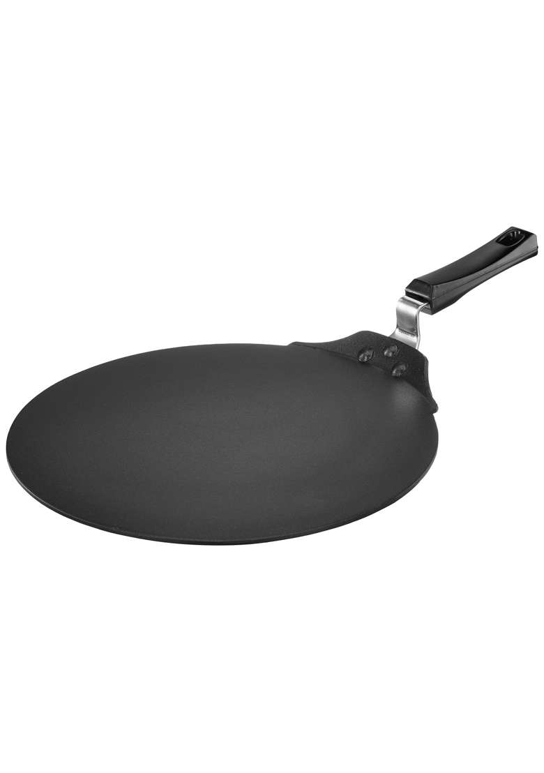 Solimo Amazon Brand Solimo Dosa Tawa Dosa Pan | 33 cm | 13 Inch | Dishwasher Safe | Non-Stick - Indya