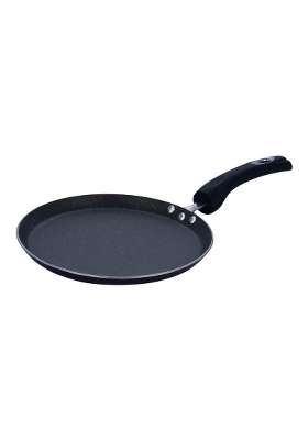 Vinod Zest Marbilo Aluminium Non Stick Dosa Tawa Dosa Pan | 28 cm | 11 Inch | Induction Compatible