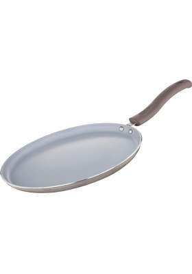Prestige Ceraglide Duo Omni Tawa Flat Griddle Non-Stick Ceramic Coating | 28 cm | 11 Inch | Induction Compatible