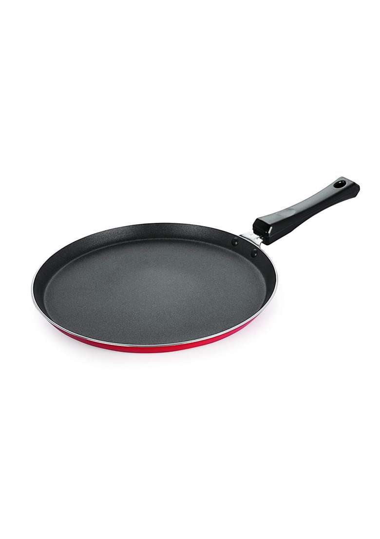 NIRLON Special Non-Stick Aluminium Flat Tawa Flat Griddle | 24 cm | 9.4 Inch - Indya
