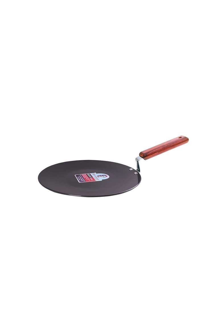 Wonderchef Ebony Roti Tawa Flat Griddle Induction Bottom | 26 cm | 10.2 Inch | Non-Stick - Indya