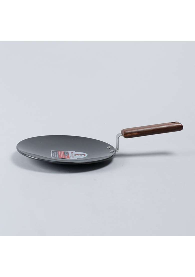 Wonderchef Ebony Roti Tawa Flat Griddle Induction Bottom | 26 cm | 10.2 Inch | Non-Stick - Indya