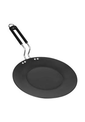 Chakmak Tawa Flat Griddle Induction Base Hard Anodised Cookware Induction Base Roti Tawa | 25 cm | 9.8 Inch