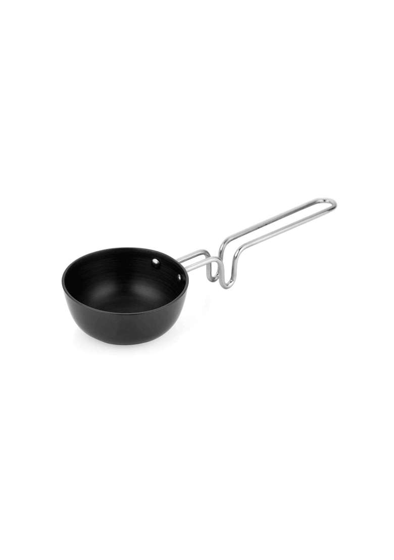 Chakmak Symphony Hard Anodised Cookware Pcs | 3 L | 3.2 Qt | 10 cm | 3.9 Inch | 6-Piece Set | PFOA Free | With Lid - Indya