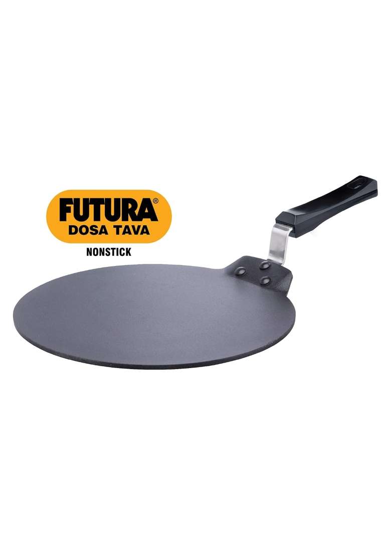 Hawkins Futura Non Stick Dosa Tawa Dosa Pan | 1.5 L | 1.6 Qt | 33 cm | 13 Inch - Indya