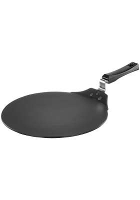 Solimo Amazon Brand Solimo Dosa Tawa Dosa Pan | 30 cm | 11.8 Inch | Dishwasher Safe | Non-Stick