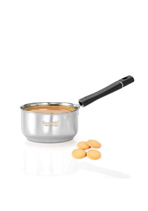 Sumeet ISI Certified Stainless Steel Saucepan | 1.2 L | 1.3 Qt