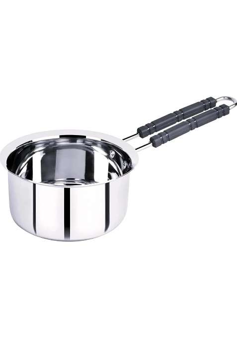 AAYU CRAFT KITCHENWARE FOR LIFE Stainless Steel Sauce Pan with Induction Compatible and Gas Stove Tea Pot | 0.5 L | 0.5 Qt