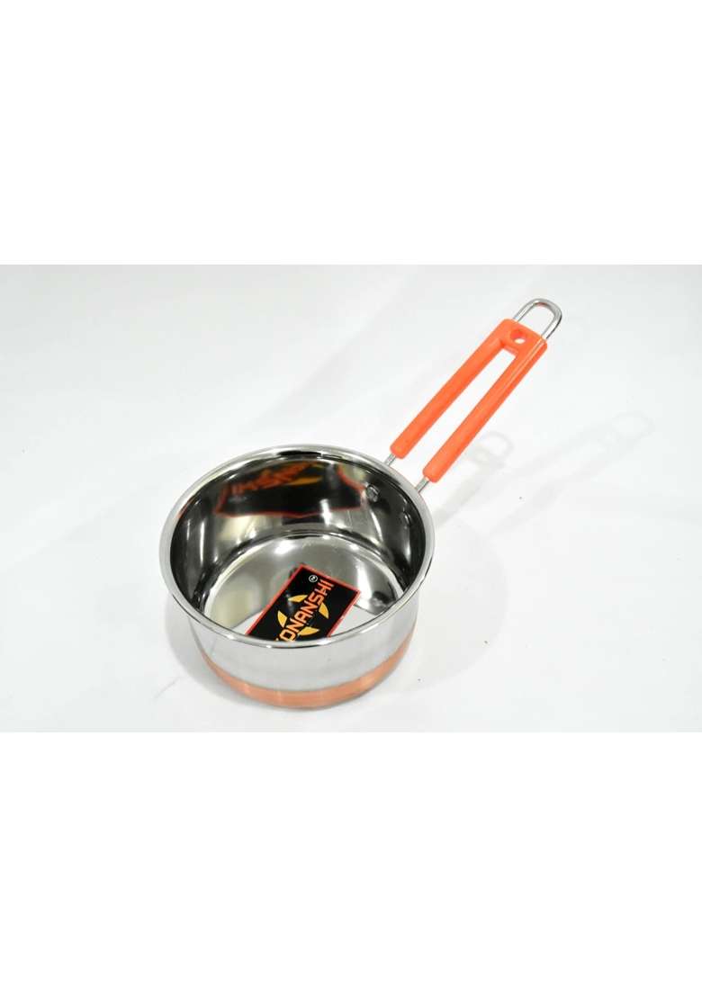 Sonanshi Stainless Steel Sauce Pan Milk Pan Tea Pan | 1 L | 1.1 Qt - Indya