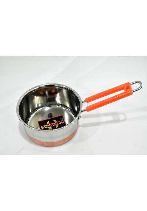Sonanshi Stainless Steel Sauce Pan Milk Pan Tea Pan | 1 L | 1.1 Qt