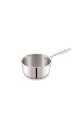 ANJALI Tattva Triply Stainless Steel Sauce Pan Without Lid for Everyday Cooking | 18 cm | 7.1 Inch