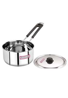 FLIXBLOOM Ambit Stainless Steel Triply-Bottom | 4 L | 4.2 Qt | Induction Compatible