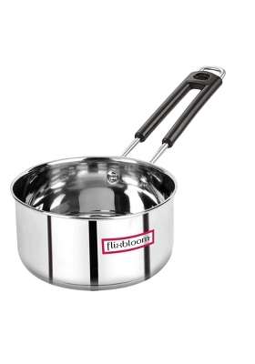 FLIXBLOOM Ambit Stainless Steel Triply-Bottom | 4 L | 4.2 Qt | Induction Compatible