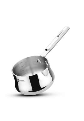 BERGNER BE Essentials Triply | 1.5 L | 1.6 Qt | 14 cm | 5.5 Inch | Induction Compatible | Food Safe