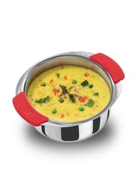 Hawkins Metro Patila Cooking Pot | 1.5 L | 1.6 Qt | Induction Compatible | Tri-Ply