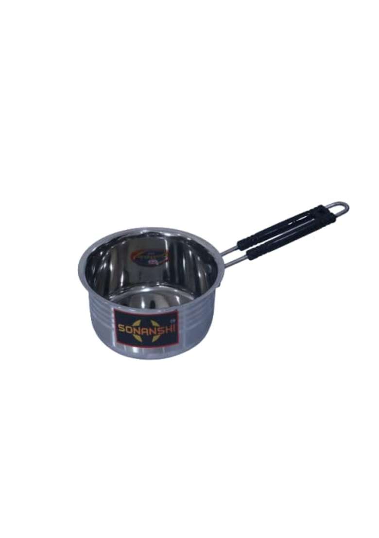 Sonanshi Stainless Steel Sauce Pan Tea Pan Coffee Pan with LID | 2 L | 2.1 Qt - Indya