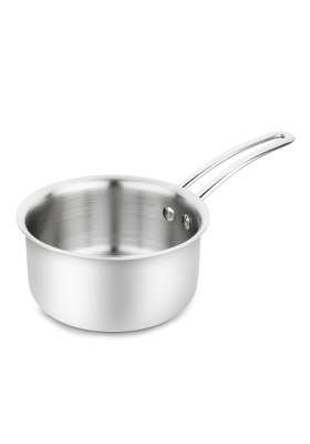 FLIXBLOOM Edge Large Stainless Steel Triply Body | 3 L | 3.2 Qt | Induction Compatible