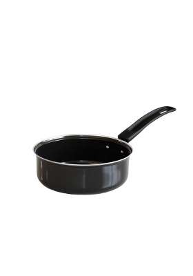 The Earth Store EcoLuxe Medium Saucepan for Tea Milk and Chai Pan Tea Pan Induction Base and Gas Stove | 1.2 L | 1.3 Qt | 16 cm | 6.3 Inch