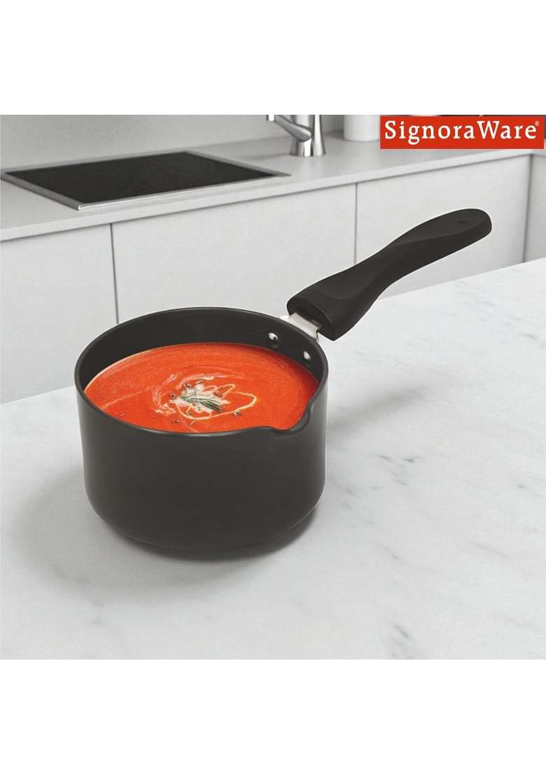 SIGNORA WARE Signoraware Opulent Non Stick Saucepan | 2 L | 2.1 Qt - Indya
