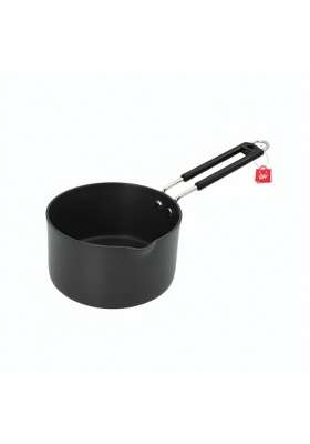 LAZYwindow Hard Anodised Sauce Pan | 1.5 L | 1.6 Qt | Induction Compatible | Non-Toxic