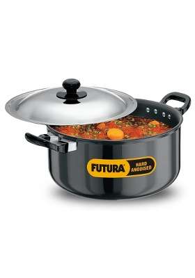 Hawkins Futura Cook N Serve Stewpot | 5 L | 5.3 Qt | With Lid