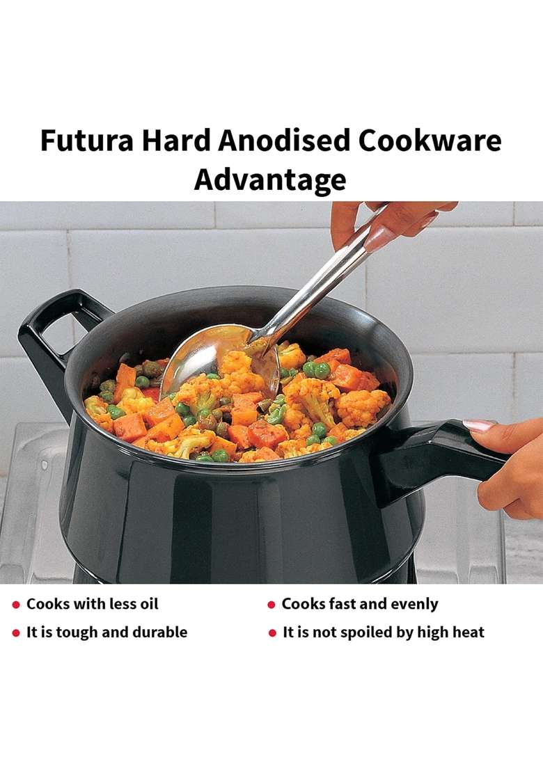 Hawkins Futura Handi Cooking Pot | 3 L | 3.2 Qt - Indya