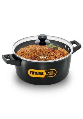 Hawkins Futura Cook N Serve Casserole | 4 L | 4.2 Qt | With Lid