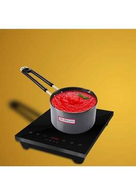 FLIXBLOOM Max Plus Hard Anodised Thick Induction Base Bottom LPG Friendly Deep Kitchen | 4 L | 4.2 Qt