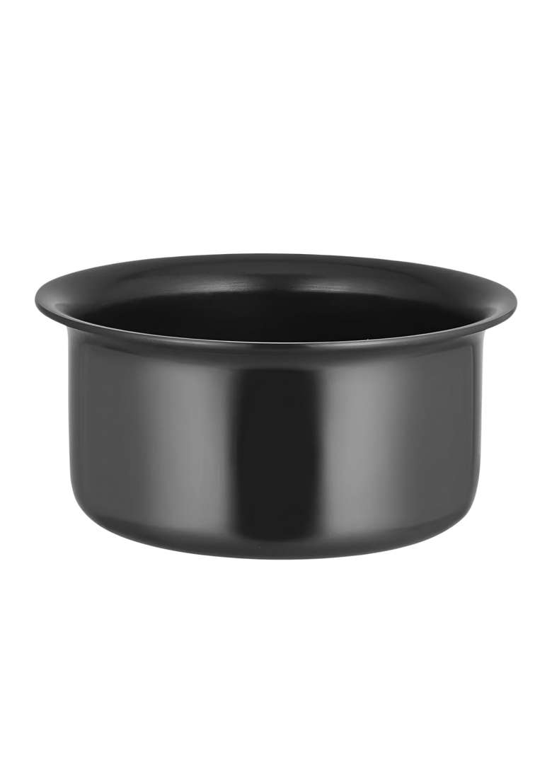 LAZYwindow Hard Anodised Tope Cooking Pot Induction | 3 L | 3.2 Qt - Indya