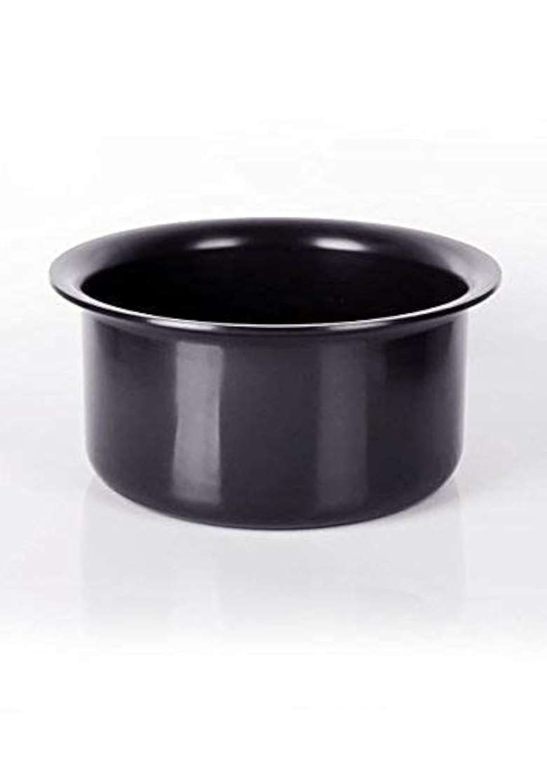 Sumeet Aluminium Tope Cooking Pot Hard Anodised | 0.5 L | 0.5 Qt | 9 Inch | Non-Stick - Indya