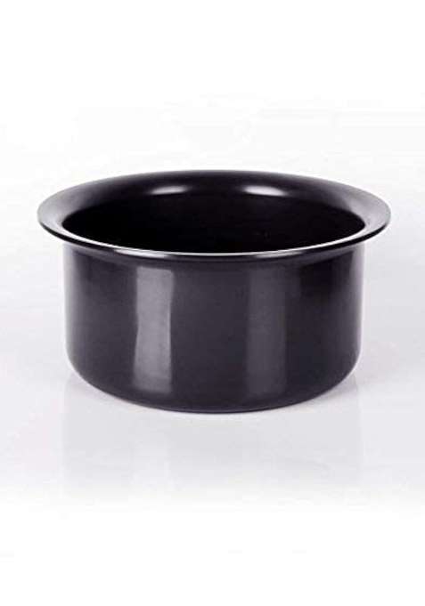 Sumeet Aluminium Tope Cooking Pot Hard Anodised | 0.5 L | 0.5 Qt | 9 Inch | Non-Stick