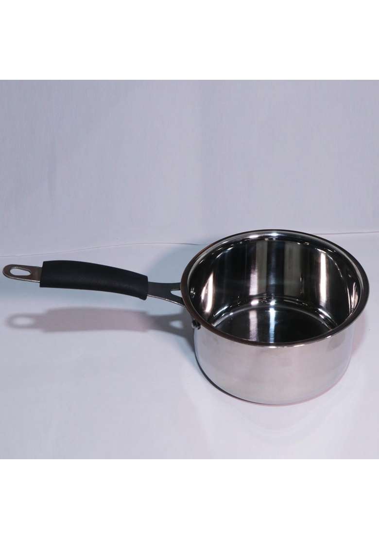 FLIXBLOOM Regal Stainless Steel Multipurpose Saucepan Tea Pan | 1 L | 1.1 Qt | Induction Compatible - Indya