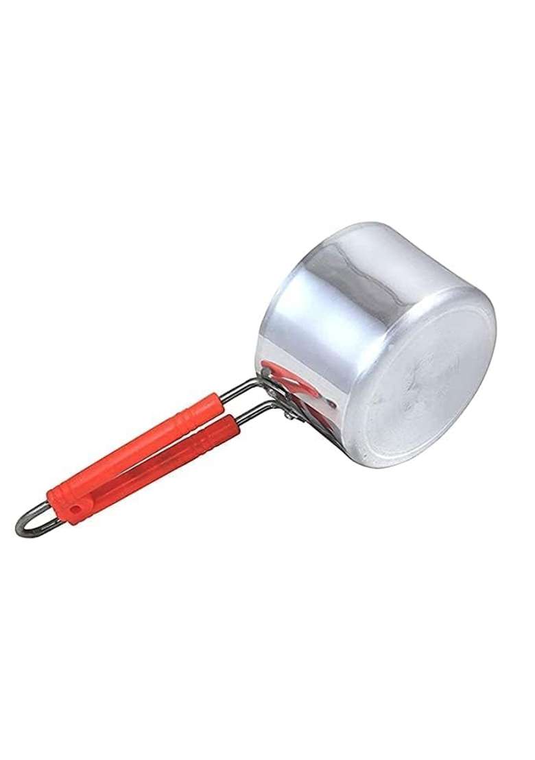 STEELHOMES Aluminium Saucepan Aluminium Saucepan for Tea Making | 1300 ml | 44 fl oz | Induction Compatible - Indya
