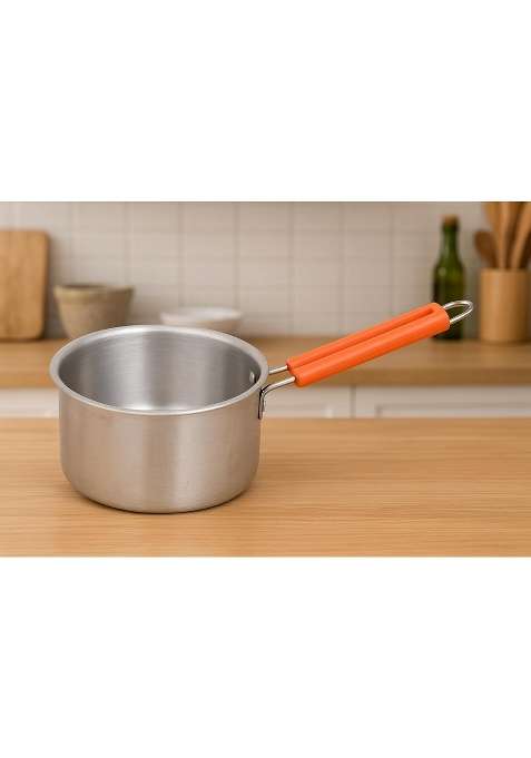 STEELHOMES Aluminium Saucepan Aluminium Saucepan for Tea Making | 1300 ml | 44 fl oz | Induction Compatible