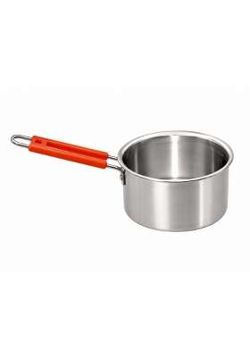AAYU CRAFT KITCHENWARE FOR LIFE Aluminium Saucepan Silver | 3 L | 3.2 Qt