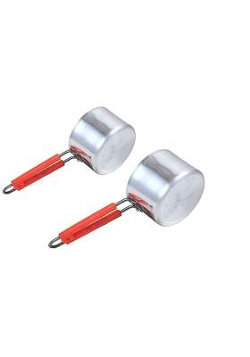 Bartan Star Aluminum Small Size Saucepan | 2-Piece Set