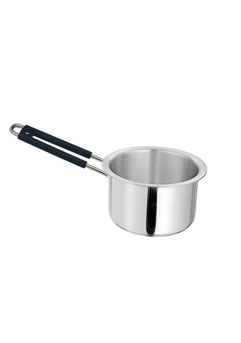 KITCHENZO Pure Aluminium Sauce Pan with Handle for Tea Milk Coffee Boiling and Cooking | 2 L | 2.1 Qt - Indya