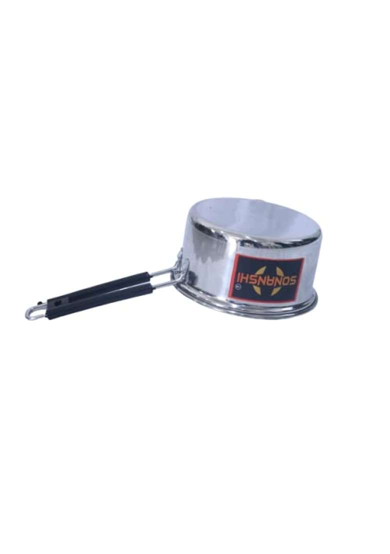 Sonanshi Heavy Stainless Steel Sauce Pan Tea Pan with LID | 2 L | 2.1 Qt - Indya