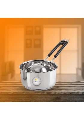 FLIXBLOOM Heavy Gauge Stainless Steel Saucepan Tea Pan | 3 L | 3.2 Qt | Induction Compatible
