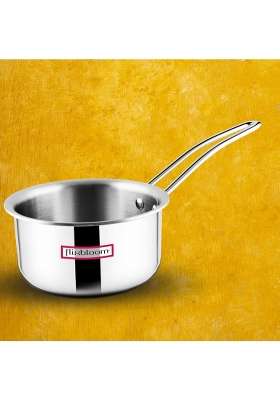 FLIXBLOOM Perfect Triply Cookware Induction and Gas Stove Top Friendly Sauce Pan Tea | 2 L | 2.1 Qt