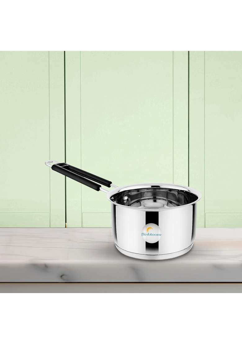 FLIXBLOOM Bonzer Stainless Steel Induction Base | 2 L | 2.1 Qt - Indya