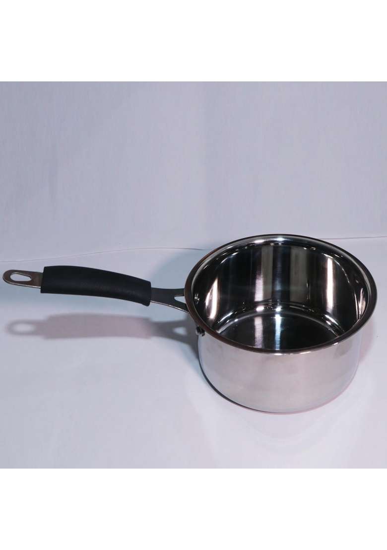 FLIXBLOOM Perfect Stainless Steel Kitchen Cookware Induction and LPG Stovetop Friendly | 1 L | 1.1 Qt - Indya