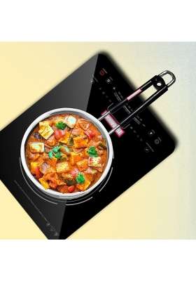 FLIXBLOOM Stainless Steel Sauce Pan Tea Pan Milk Pan and Pot Induction Base Cookware Set | 3.2 L | 3.4 Qt