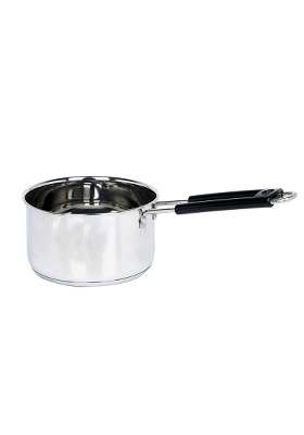 Super HK Stainless Steel Induction and Gas Compatible Heavy Base Sauce Pan for Cooking | 1.5 L | 1.6 Qt